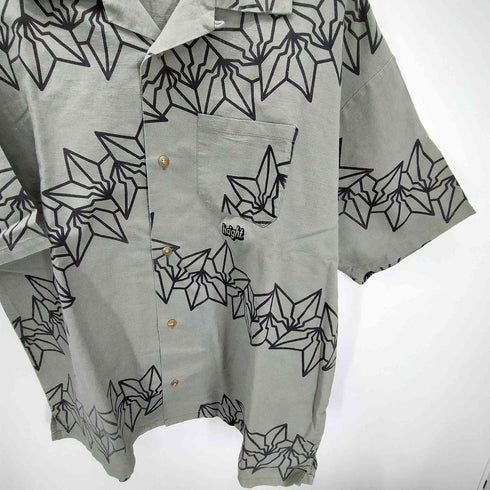 HAIGHT 23SS BAKIBAKI OPEN COLLAR SHIRT バキバキ オープンカラー S/S シャツ 総柄 コラボ メンズ JPN:M