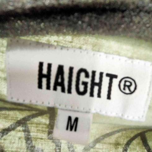 HAIGHT 23SS BAKIBAKI OPEN COLLAR SHIRT バキバキ オープンカラー S/S シャツ 総柄 コラボ メンズ JPN:M