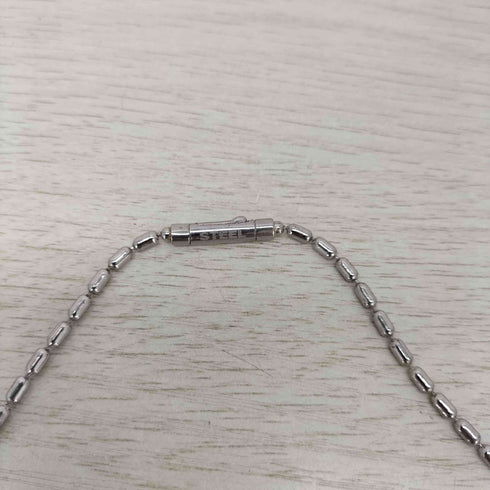 ディーゼル DIESEL ドッグタグロゴネックレス メンズ