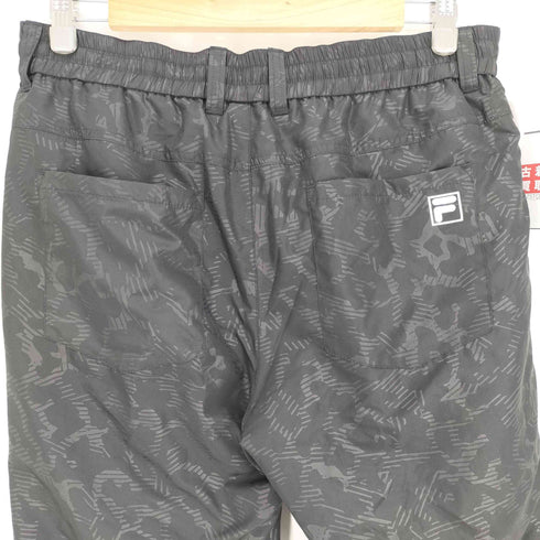 フィラ ゴルフ FILA GOLF 総柄 中綿 防寒 ジャンパー ジャージ パンツ メンズ JPN:L
