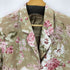 ローラアシュレイ LAURA ASHLEY 花柄 3B テーラードジャケット レディース US:10