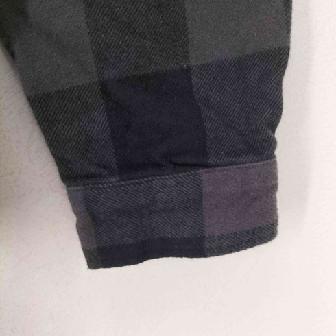 ルーカ RVCA バックプリント ブロックチェックネルシャツ メンズ JPN:L