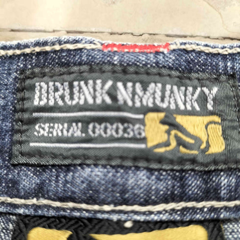 DRUNKN MUNKY Y2K デニムカーゴパンツ メンズ JPN:XL