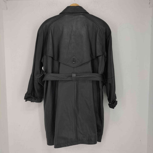 フォックスファー レザーダウンコート レディース