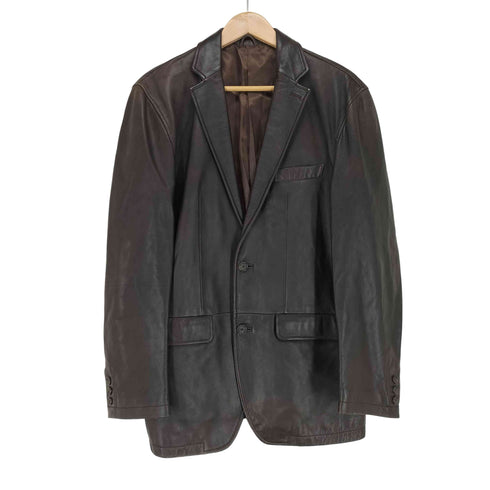 euroyal レザー 2Bシングルテーラードジャケット メンズ JPN:L