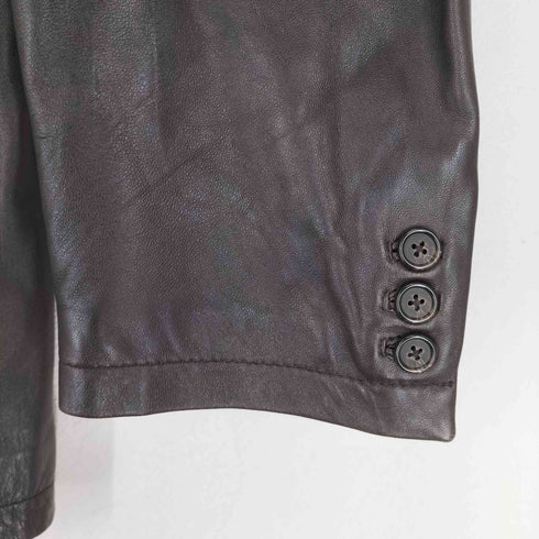 euroyal レザー 2Bシングルテーラードジャケット メンズ JPN:L