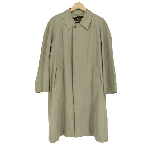 ダックス DAKS 玉虫 チェック ライナー付属 ステンカラーコート メンズ