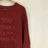 ジーナシス JEANASIS 5GジャガードロゴBIGプルオーバー レディース FREE