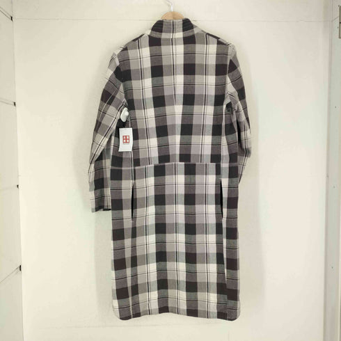 エヌハリウッド N.HOOLYWOOD チェック ガウンコート メンズ