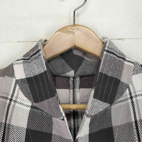 エヌハリウッド N.HOOLYWOOD チェック ガウンコート メンズ