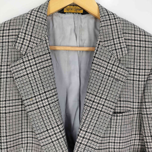 ブルックスブラザーズ BROOKS BROTHERS 90s USA製 三角タグ MAKERS 千鳥格子 2B テーラードジャケット メンズ