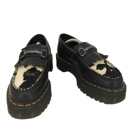 ドクターマーチン Dr.Martens ADRIAN SNAFFLE QUAD ホースビットローファー ハラコ レディース UK6