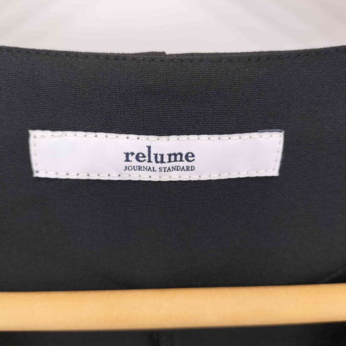 ジャーナルスタンダードレリューム JOURNAL STANDARD relume TRストレッチダブルボタンジャンパースカート レディース FREE