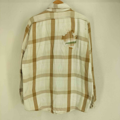 Scofield フラップポケット チェック ネルシャツ メンズ