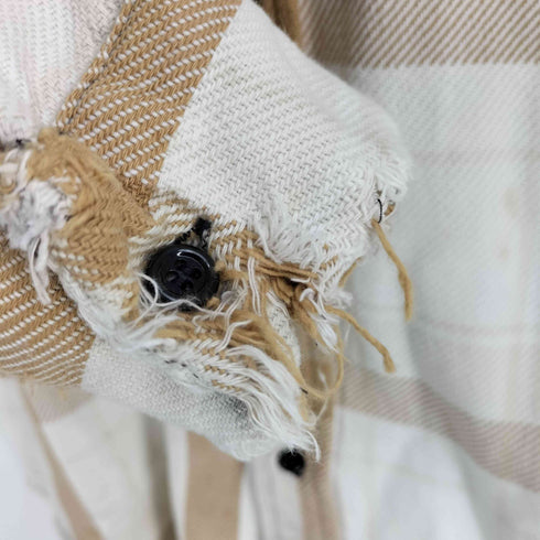 Scofield フラップポケット チェック ネルシャツ メンズ