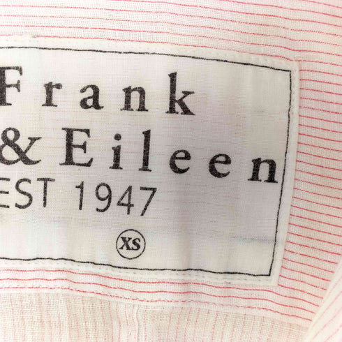 フランクアンドアイリーン Frank&Eileen リネンストライプシャツ レディース import:XS