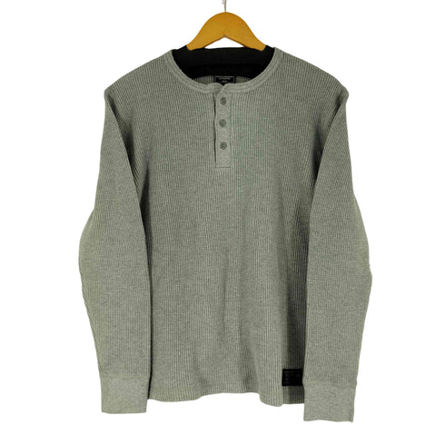 アルファインダストリーズ ALPHA INDUSTRIES ワッフル ヘンリーネックTシャツ メンズ M