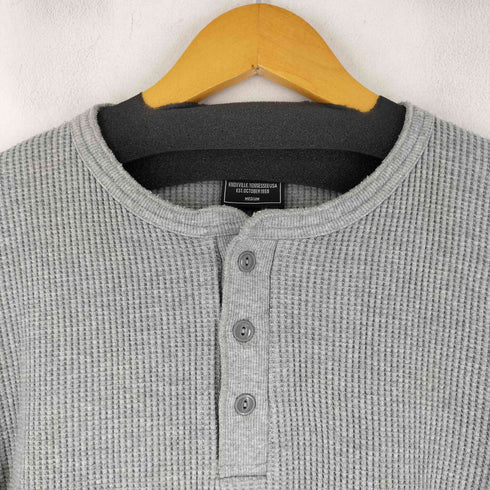 アルファインダストリーズ ALPHA INDUSTRIES ワッフル ヘンリーネックTシャツ メンズ M