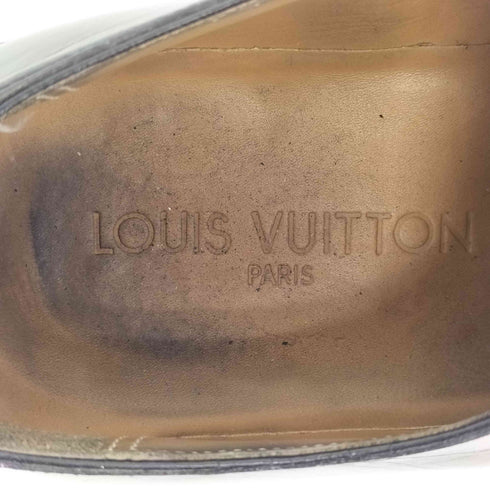 ルイヴィトン LOUIS VUITTON スクエアトゥ レザー ドレスシューズ メンズ 6