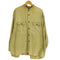 HIM COLLETION 80-90S 細畝 コーデュロイ バンドカラーシャツ メンズ import:XL