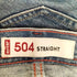 リーバイス Levis 504 STRAIGHT 裏3073刻印 ストレート デニム メンズ 34inch