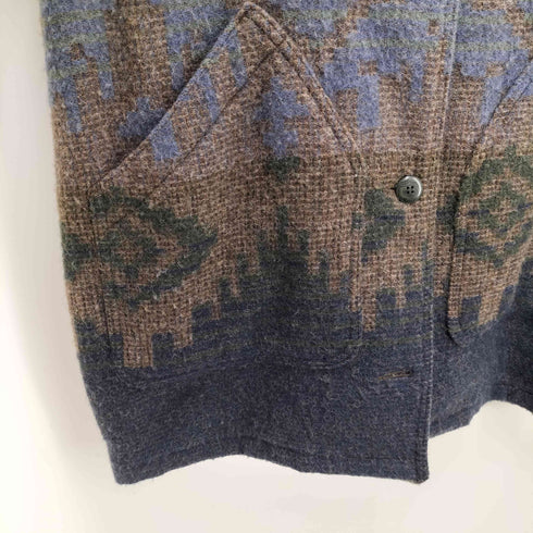 エルエルビーン L.L.Bean 70s-80s usa製 ネイティブ柄 ハンティングジャケット メンズ JPN:L