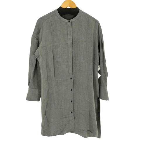 L’EQUIPE YOSHIE INABA ノーカラーロングブラウス レディース JPN:38