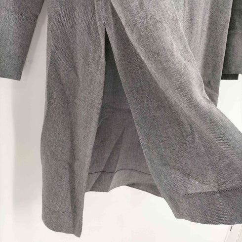 L’EQUIPE YOSHIE INABA ノーカラーロングブラウス レディース JPN:38