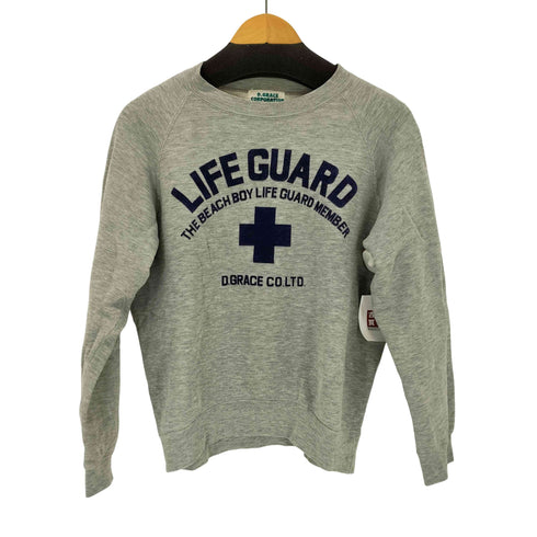 D.GRACE CORPORATION ロゴデザインラグランスウェット レディース