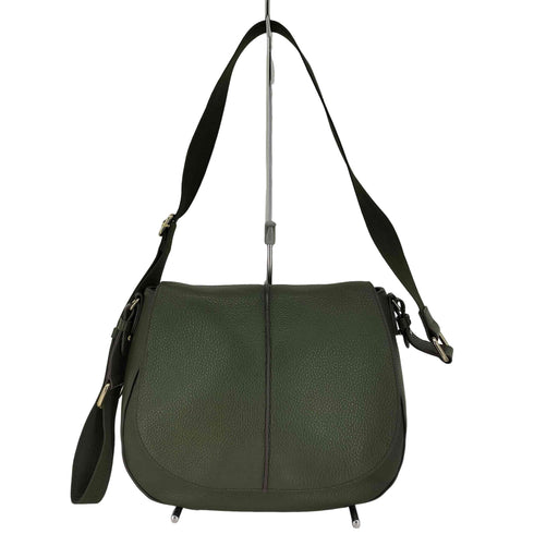 HOBBS LONDON シボ革 レザー ショルダー バッグ レディース