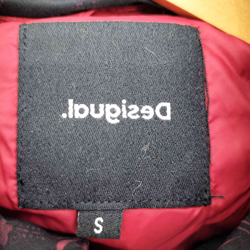 デシグアル Desigual オーバーコート 中綿 刺繍デザイン レディース import:S