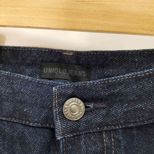 ユニクロ UNIQLO ワイドストレートジーンズ メンズ 32