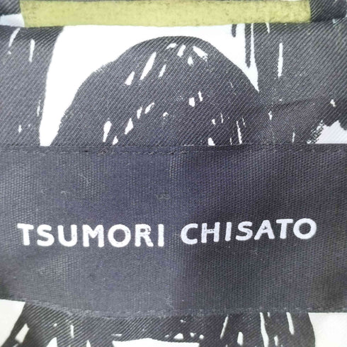 ツモリチサト TSUMORI CHISATO フード付き 袖キルティング切替ダッフルコート メンズ 1
