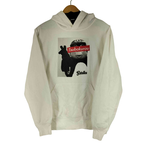 キャラクタープリント パーカー メンズ L