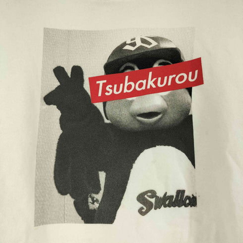 キャラクタープリント パーカー メンズ L