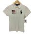 ポロラルフローレン POLO RALPH LAUREN SKINNY FIT 星条旗 BIGポニー S/S ポロシャツ レディース import:S