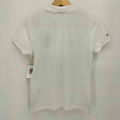 ポロラルフローレン POLO RALPH LAUREN SKINNY FIT 星条旗 BIGポニー S/S ポロシャツ レディース import:S