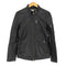 キャサリンハムネットロンドン KATHARINE HAMNETT LONDON 変形ジップ 2way ゴートスキン マルチポケット パッカブル レザージャケット メンズ import:L