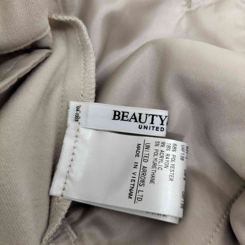 ビューティーアンドユースユナイテッドアローズ BEAUTY & YOUTH UNITED ARROWS ツイル バックゴム ワイドパンツ レディース JPN:XS