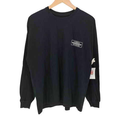 ネイバーフッド NEIGHBORHOOD プリントロゴ クルーネック L/S Tシャツ メンズ JPN:M