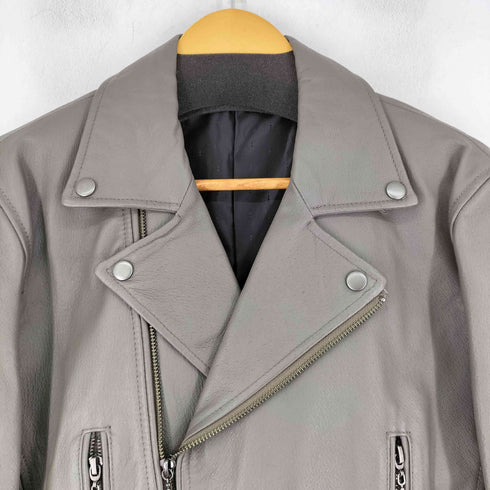 EVOLUTION 豚革ダブルライダースジャケット メンズ JPN:L