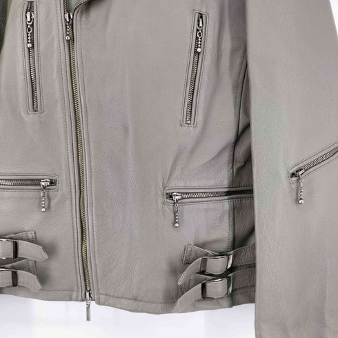 EVOLUTION 豚革ダブルライダースジャケット メンズ JPN:L