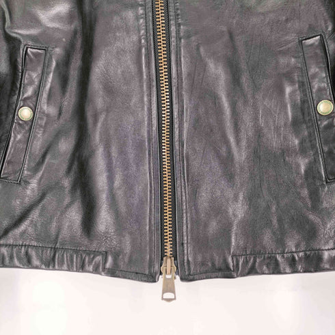 キネティックス kinetics レザージップアップジャケット メンズ JPN:L