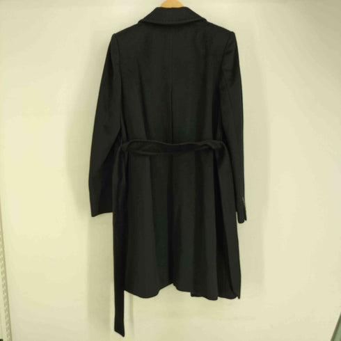マックスマーラ MAX MARA イタリア製 ウール100 ベルテッドコート レディース US:8