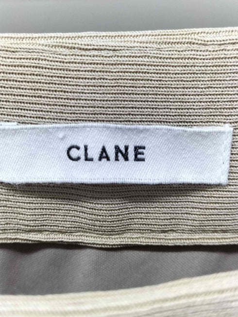 クラネ CLANE 22ss LOW WAIST JERSEY SKIRT レディース JPN:0