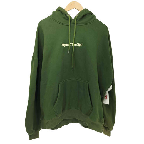 Hotter Than Hell Heart logo hoodie プルオーバーパーカー メンズ FREE