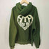 Hotter Than Hell Heart logo hoodie プルオーバーパーカー メンズ FREE