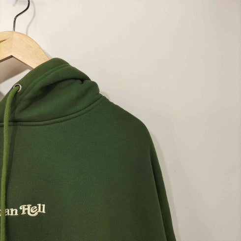 Hotter Than Hell Heart logo hoodie プルオーバーパーカー メンズ FREE