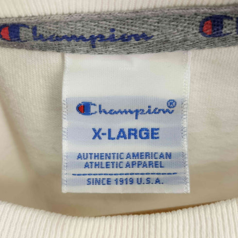 チャンピオン Champion ロゴプリント S/S Tシャツ メンズ XL