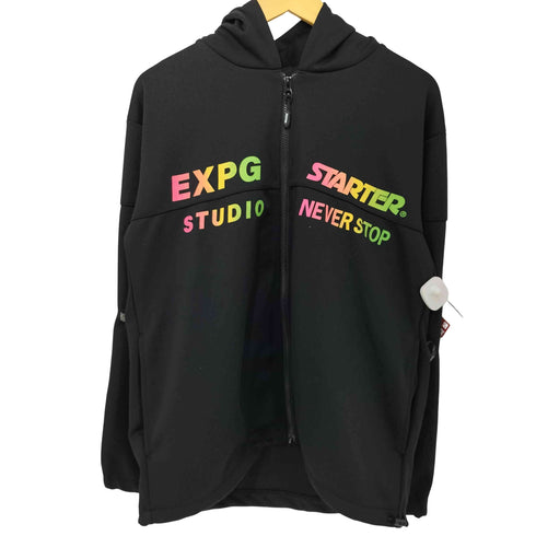 スターター STARTER EXPG STUDIO グラデーションロゴジップパーカー メンズ JPN:M